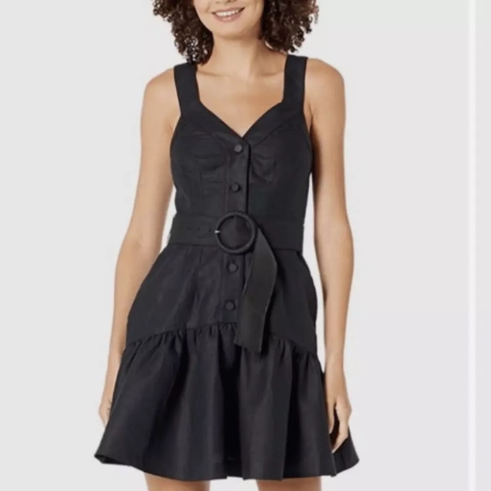 Ted baker linen mini dress with panel detailing brand new with tag ,no belt